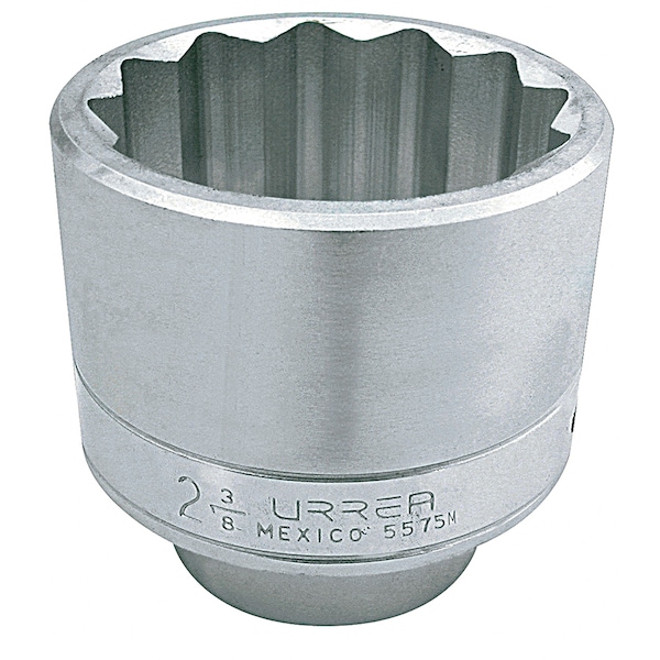 1" Drive 12-Point Short Socket 75MM